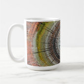 Originele spin kunst koffiemok (Links)
