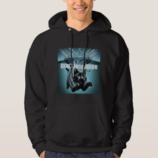 Originele sportkleding met een motivatie inscripti hoodie (Voorkant)