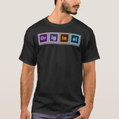 Originele stap op de klassieke T-shirt van Adobe (Voorkant)