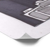 originele striptekening poster (Hoek)