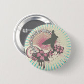 Originele Surfende Gedistilleerde T-shirts en gesc Ronde Button 5,7 Cm (Voorkant /achterkant)