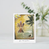 Originele Surven geïnspireerde digitale kunst Briefkaart (Staand voorkant)