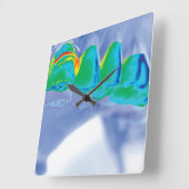 Originele tand van de Dentist Wall klok (Hoek)