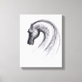 Originele tekening 1 Paardenjaar Zodiac Canvas afd (Voorkant)