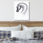 Originele tekening 1 Paardenjaar Zodiac Canvas afd (Insitu (Slaapkamer))