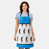 Originele tekening Tijger Chinees Nieuwjaar AoA3 Schort (Gedragen)