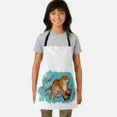 Originele tekening Tijger Chinees Nieuwjaar AoA4K Schort (Insitu)