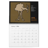 Originele tekeningen Astrologische Tekens grafiek  Kalender (Jan 2026)