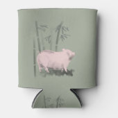 Originele Tekenvarken en Bamboe koelbox Blikjeskoeler (Voorkant)