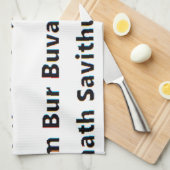 Originele tekst van Sanskriet:  Gayatri Mantra Yog Theedoek (Quarter Fold)