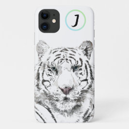 Originele Tijger Waterverf Chinese Zodiac Verjaard Case-Mate iPhone Case