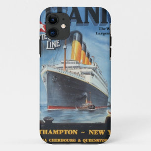 Originele titanische vintage poster 1912 Case-Mate iPhone case
