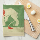 Originele tovenaar van Hoesje Oz Theedoek (Quarter Fold)