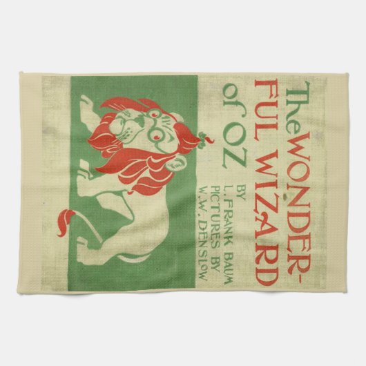 Originele tovenaar van Hoesje Oz Theedoek (Horizontaal)