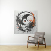 Originele Tranquil Koi Wandkleed (In situ)