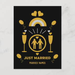 Originele trouwcadeaus voor homoseksuele mannen    briefkaart