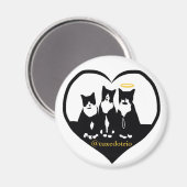 Originele TuxedoTrio magneet (Voorkant / Achterkant)