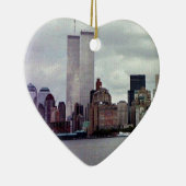 Originele Twin Towers Keramisch Ornament (Rechts)