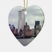 Originele Twin Towers Keramisch Ornament (Links)