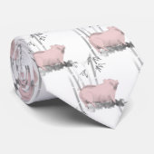 Originele Varkenspamboe kiest kleurenStropdas Stropdas (Opgerold)