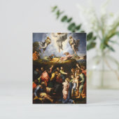 Originele verf "de transformatie" Raffaello Briefkaart (Staand voorkant)