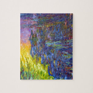 Originele verf "The Water Lilies" van Claude Monet Legpuzzel