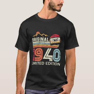 Originele Vintage 1940 Verjaardagslegende Vintage  T-shirt