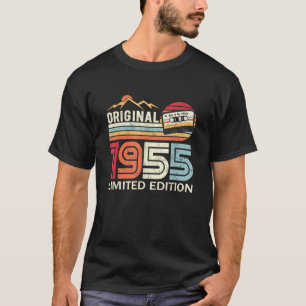 Originele Vintage 1955 Verjaardagslegende Vintage  T-shirt