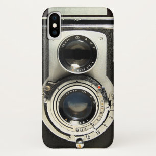 Originele vintage camera iPhone x hoesje