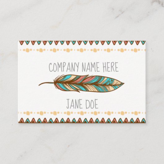 Originele Visitekaartjes van de Bohemen-doezelstij (Voorkant)