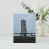 Originele vuurtoren in Flamborough Briefkaart (Staand voorkant)