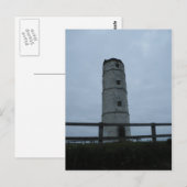 Originele vuurtoren in Flamborough Briefkaart (Voorkant / Achterkant)
