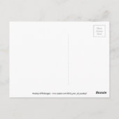 Originele Wash Painting Aap Jaar Dierenriem ansich Briefkaart (Achterkant)