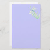 Originele Waterverf Dragonfly in blauw en groen Briefpapier (Voorkant / Achterkant)