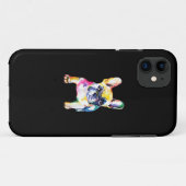 Originele Waterverf Hand French Bulldog Gift Case-Mate iPhone Case (Achterkant (horizontaal))