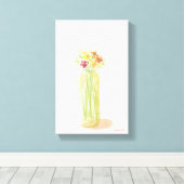 originele Waterverf op doek Canvas Afdruk (Insitu (Houten vloer))