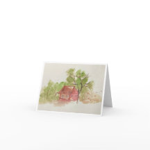 Originele Waterverf schets