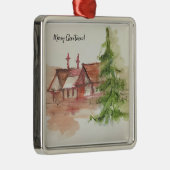 Originele waterverf schets metalen ornament (Rechts)