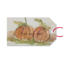 Originele waterverf sketch Pumpkin