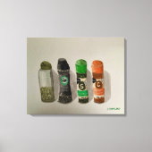 Originele Waterverf specerijen Canvas Afdruk (Voorkant)