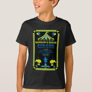 Originele wijnen geïnspireerde Circus Kunst T-shir T-shirt