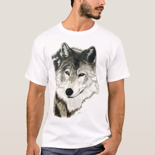 Originele Wolf Art T-shirt (Voorkant)