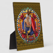 Originele Yaqui Nation Deer Dancer Fotoplaat (Zijkant)