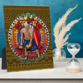 Originele Yaqui Nation Deer Dancer Fotoplaat (Zijkant)