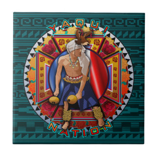 Originele Yaqui Nation Deer Dancer Tegeltje