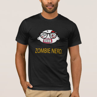 Originele Zombie Nerd. T-shirt