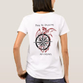 Originele zwarte en rode Logo T-shirt (Achterkant)
