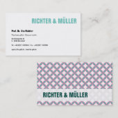 Originelle Visitenkarte Visitekaartje (Voorkant / Achterkant)