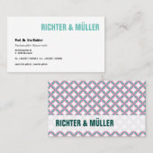 Originelle Visitenkarte Visitekaartje (Voorkant / Achterkant)