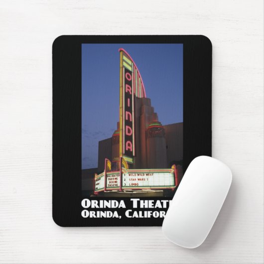 Orinda Theater Mousepad Muismat (Met muis)